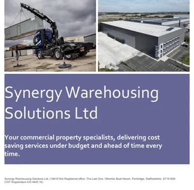 Synergy Warehousing Solutions Ltd — waste collection