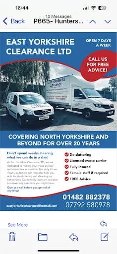 East Yorkshire Clearance Ltd — waste collection