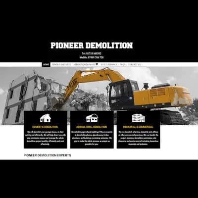 Pioneer Demolition Limited Trading As Pioneer Demolition Ltd — waste collection