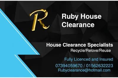 Emma Whatley Trading As Ruby House Clearance — waste collection