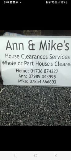 Ann and Mikes House Clearances — waste collection